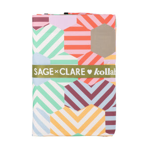 KOLLAB - Medium Picnic Mat Sage x Clare & Kollab Tessa