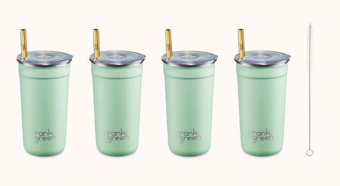 FRANK GREEN - Reusable Party Cups - Mint 475ml/4pack
