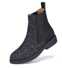 ROLLIE NATION - Chelsea Rise Black Sparkle Pony Boot