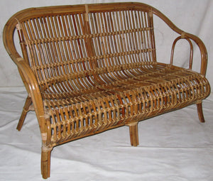 Cane Oz Chair Natural - 2.5 Seater