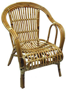 Cane Oz Chair Single - Natural
