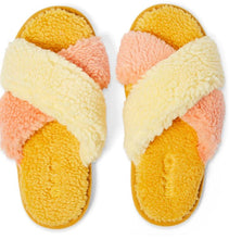 KIP & CO - Peaches and Pineapple Boucle Slippers