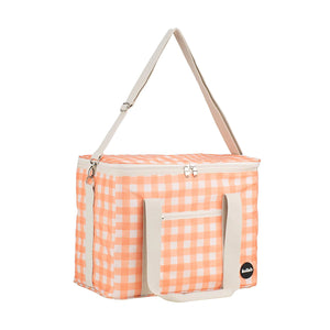 KOLLAB - Picnic Bag Apricot Check