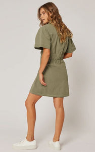 CARTEL & WILLOW - Hallie Dress Khaki