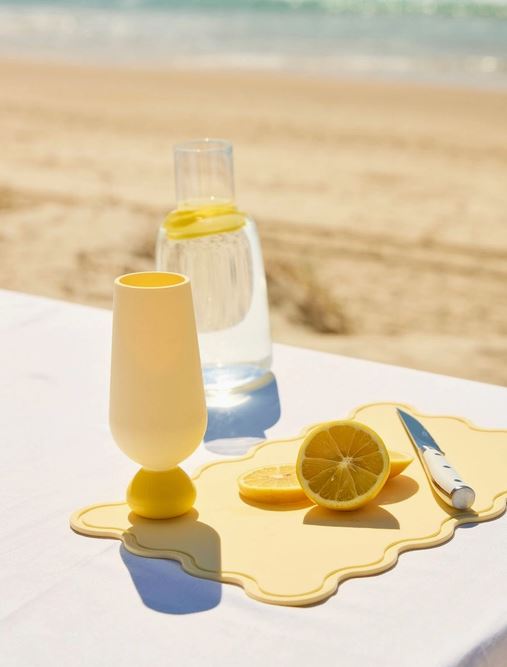 STYLD - Bubble Champagne Flute Set - Lemoncello