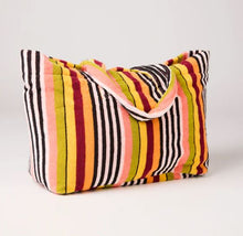 KIP & CO - Casablanca Stripe Terry Oversized Beach Bag