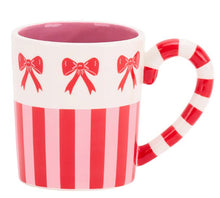 ANNABEL TRENDS - Bow & Stripe Ceramic Mug