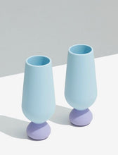 STYLD - Silicone Bubble Champagne Flute Set - Bubblegum