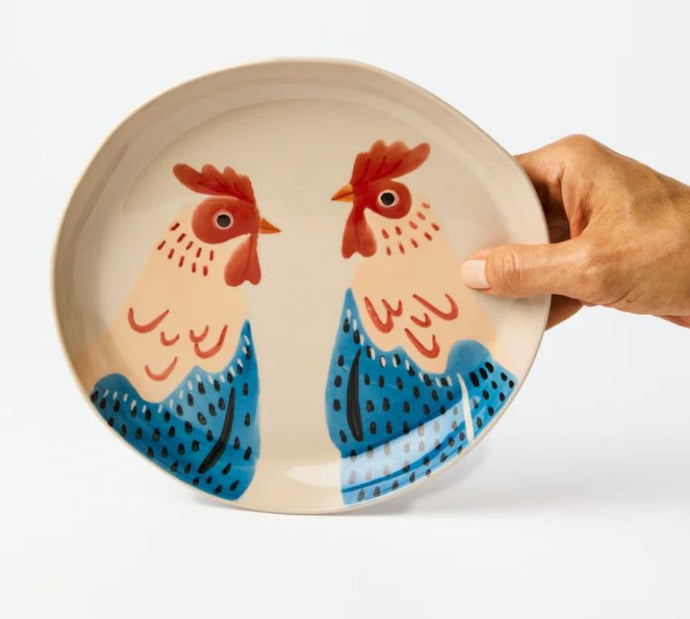 JONES & CO - Coop Barn Blue Plate