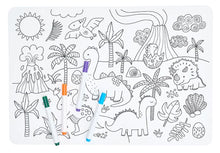 ANNABEL TRENDS - Silicone Colouring Mat - Dinosaurs