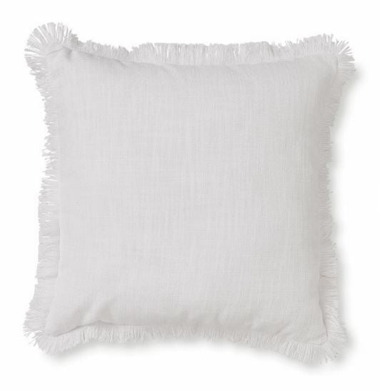 MADRAS LINK - Eli Fringe Off-White Cushion