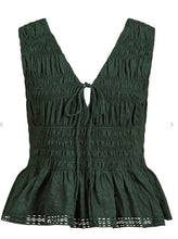 ISLE OF MINE - Esther Shirred Tank - Myrtle