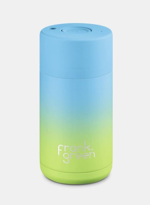 FRANK GREEN - 12oz Reusable Cup - Sky Blue/Pistachio