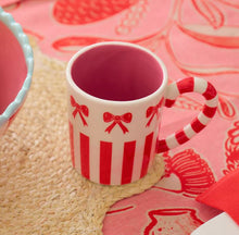 ANNABEL TRENDS - Bow & Stripe Ceramic Mug