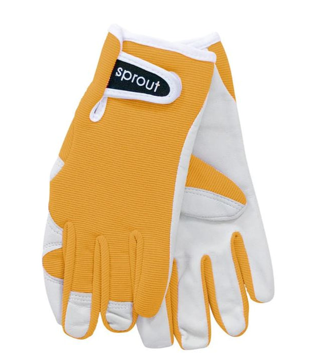 ANNABEL TRENDS - Sprout Goatskin Gloves - Mustard