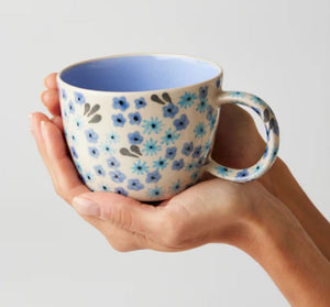 JONES & CO - Ditsy Periwinkle Mug