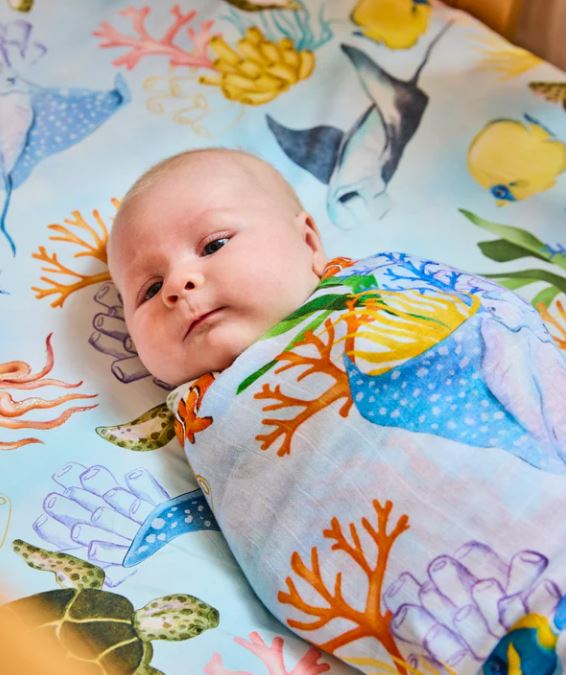 KIP & CO - Reel lIfe Bambo Swaddle