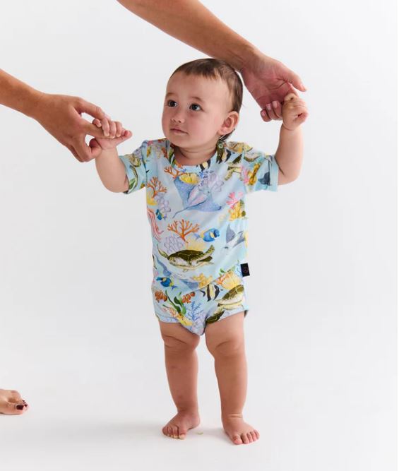 KIP & CO - Reel Life Organic Short Sleeve Romper