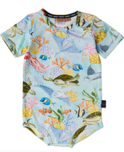 KIP & CO - Reel Life Organic Short Sleeve Romper
