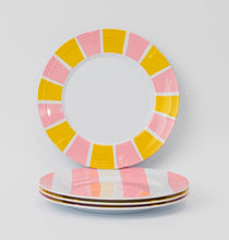 STYLD - Melamine Plate Set - Striped