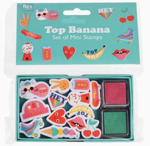 REX LONDON - Top Banana Set Mini Stamps