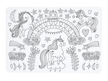 ANNABEL TRENDS - Silicone Colouring Mat - Unicorns