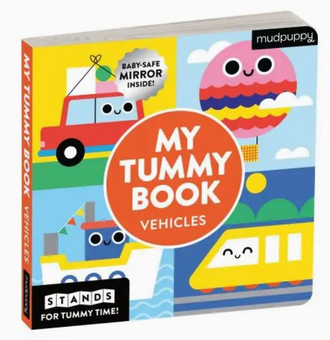 MUDPUPPY - My Tummy Book - Vehicles