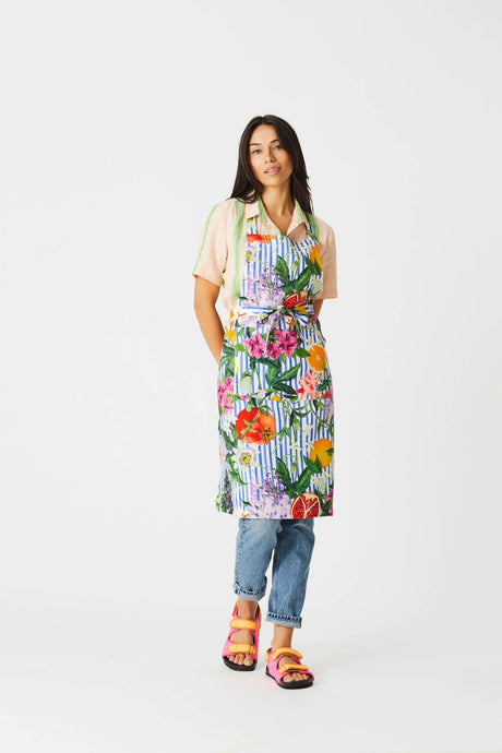 KIP & CO - Summer in Sicily Linen Apron