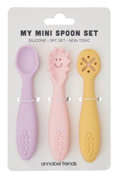 ANNABEL TRENDS - SIlicone Cutlery Set 3pc