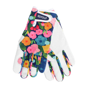 Sprout Goatskin Gloves- Spring Bloom