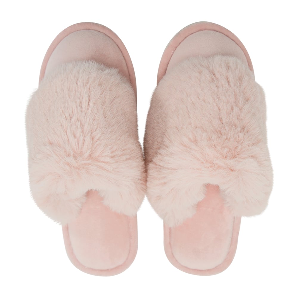 Slipper cosy luxe pink