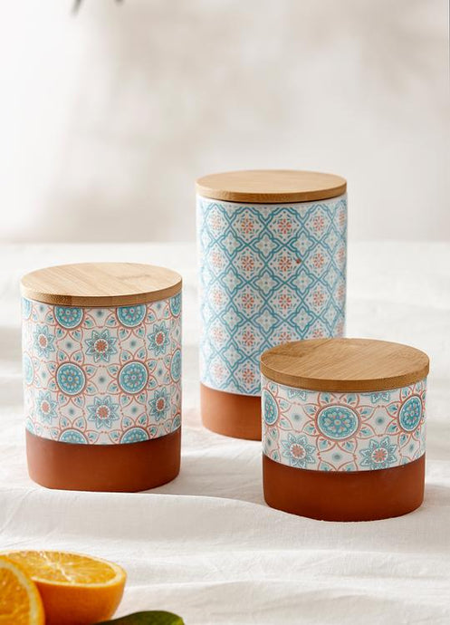 Ladelle - AMORE CAPRI - Canister Set