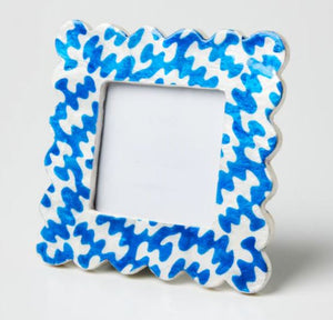JONES & CO - Blue Squiggle Frame