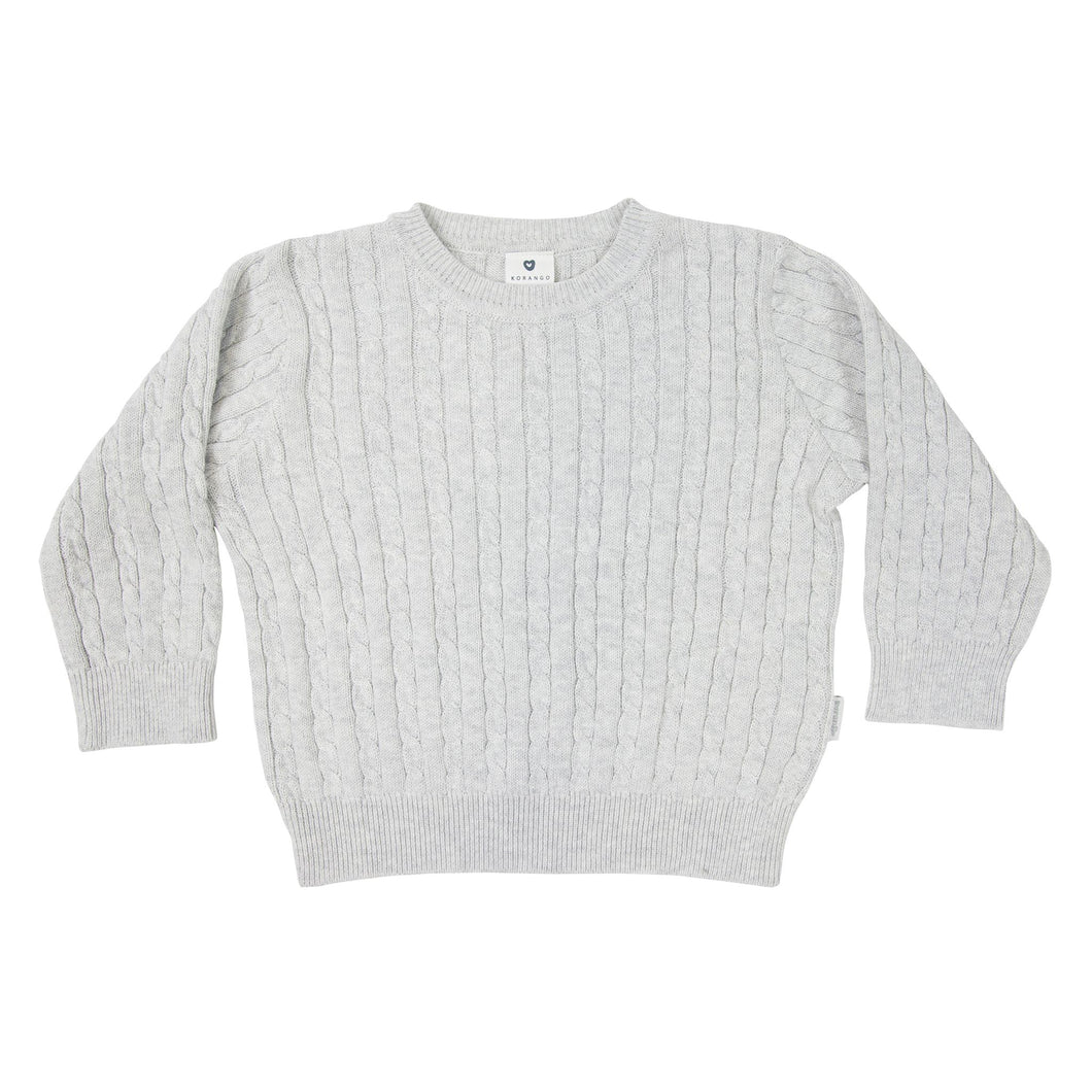 Korango - Shooting Star Cable Knit Sweat