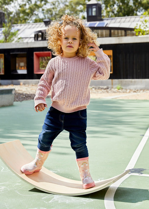 Korango - Shooting Star Cable Knit Sweat