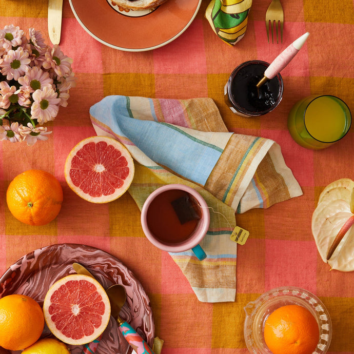 KIP & CO - Fez Stripe 6P Napkin Set