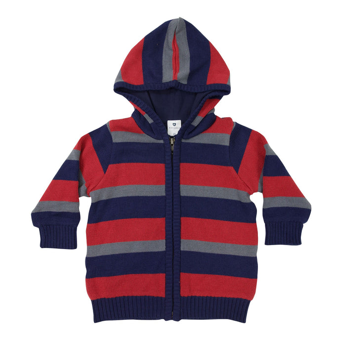Korango - JURASSIC Zip Knit Jacket - Red