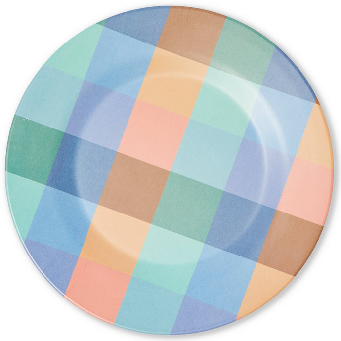 Skyline Tartan Dinner PLate 2P Set