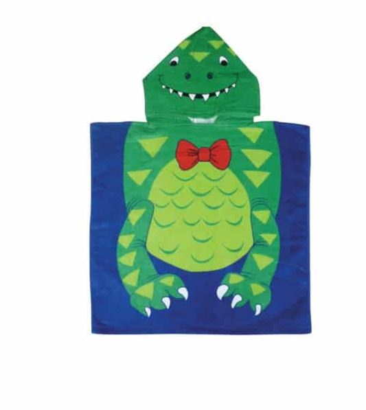 Kids Croc Hooded Towel