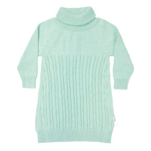 Korango - Cable Knit Dress - Mint