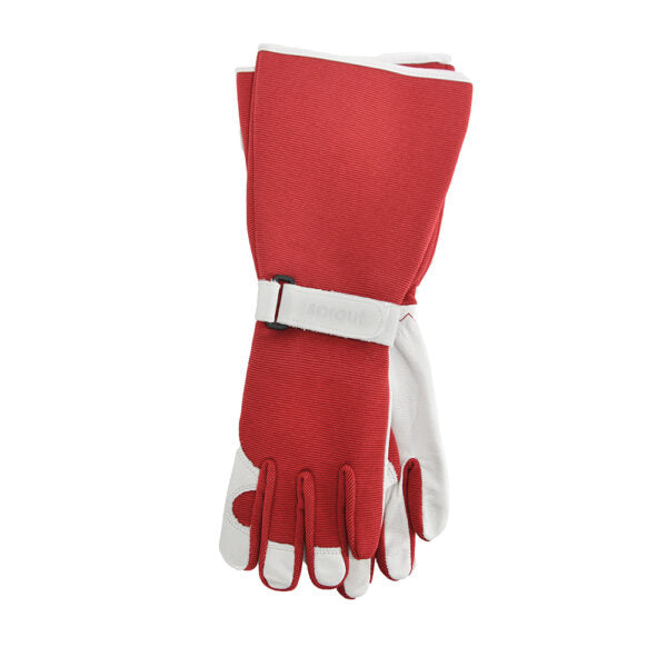 Sprout Long Sleeve Garden Glove - Red
