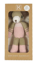 KORANGO - Hand Crocheted Toy Bear