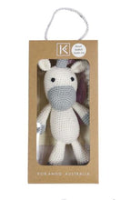 KORANGO - Hand Crocheted Toy Unicorn