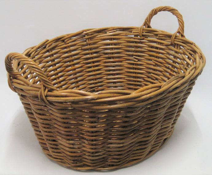 Oval Rattan Washing Basket