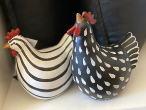 Decorative Wooden Hens