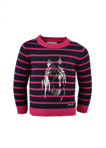 Thomas Cook- Girls Brandy Horse Sequin Jumper
